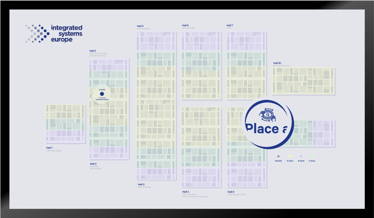 Floor plan variation: Zone indicators