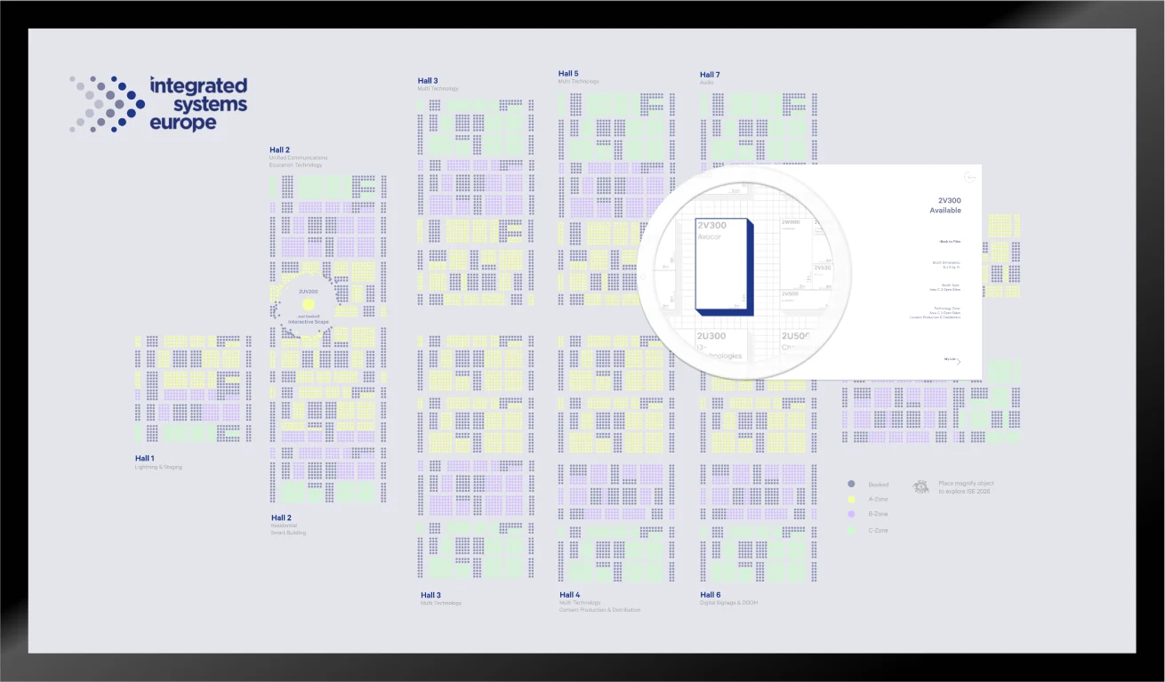 Floor plan variation: Coloured dots